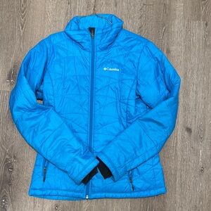 Columbia Blue Quilted Jacket